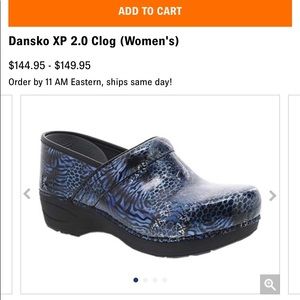 Dansko XP 2.0 Clog Animal Patent